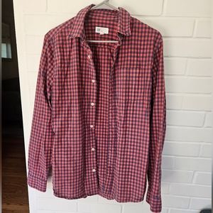 GAP Checkered Button Down Shirt